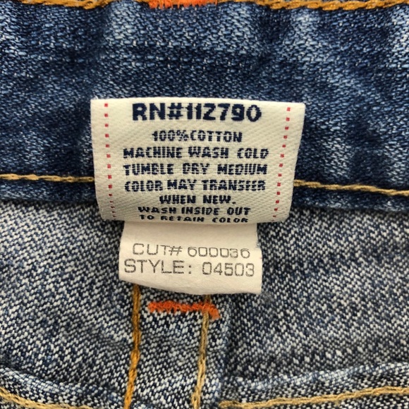 True Religion Flare Distressed Jeans Size 26 Women - Picture 6 of 11